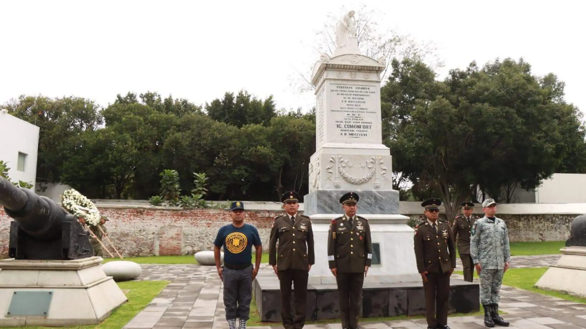 Conmemoran en Los Pinos el CLXXVII Aniversario de la Batalla del Molino del Rey